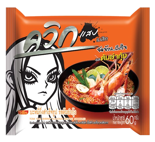 Wai Wai Quick Thai Tom Yum Kung Instant Noodles
