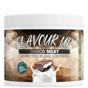 FLAVOUR UP Geschmackspulver - leckerer Geschmack und Süße - nur 8-14 kcal pro Portion - vielseitig einsetzbar für Lebensmittel & Getränke - Flavour Powder - 100% vegan
