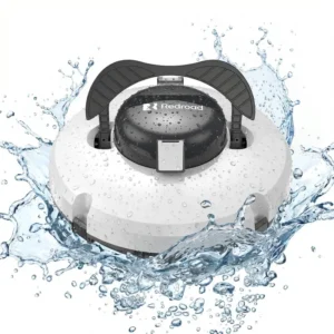 Redkey Poolroboter 2026 Kabellos Poolsauger 6800mAh Akku Selbstparkend bis 200m² (Set, 45.000 Pa Saugkraft, intelligente Navigation & 180 Min. Laufzeit), Schnellladung, 45° Steigung, 90° Wandreinigung & 2 Jahre Garantie